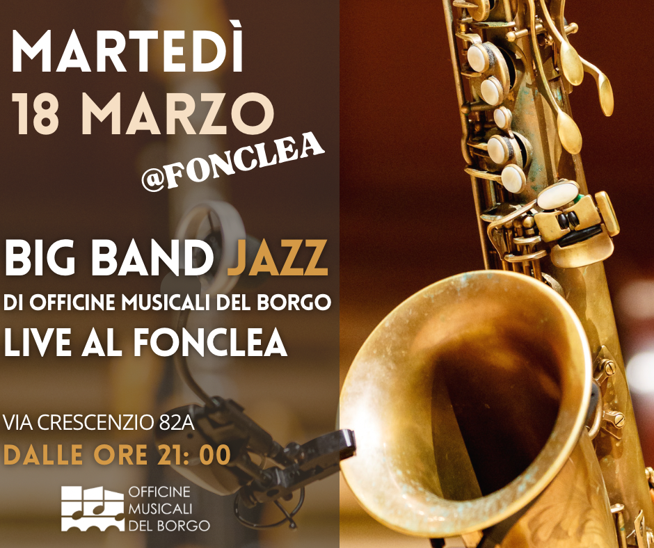 Big Band jazz di Officine Musicali del Borgo