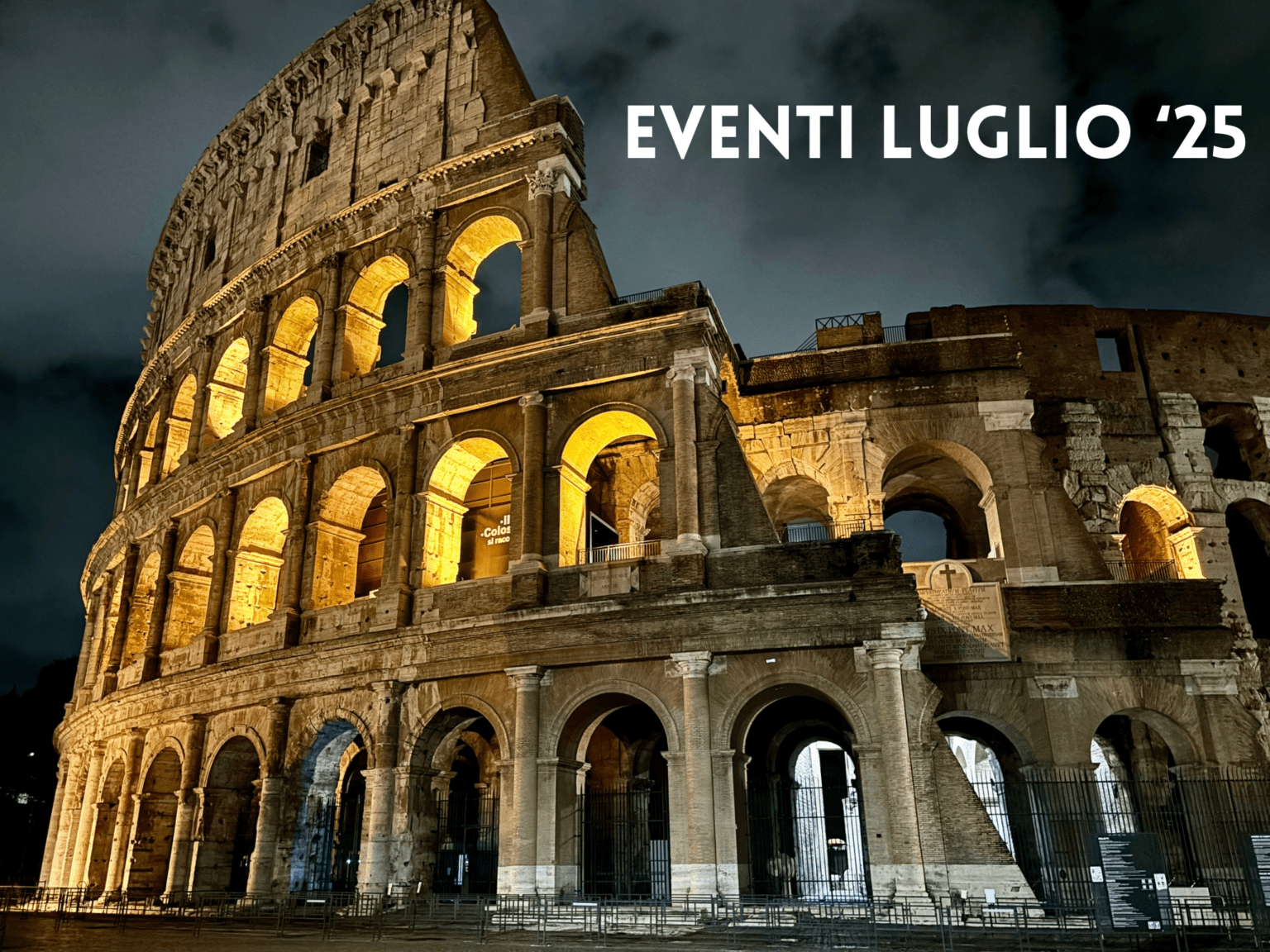 Luglio 2025 gli eventi da non perdere