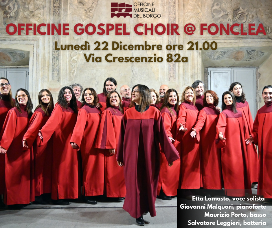 Officine gospel choir in concerto al fonclea